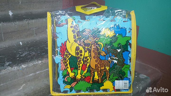 Пазл-коврик новый