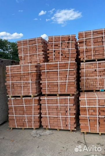 Кирпич красный фундаментный
