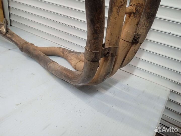 Suzuki GSX-R600/750 2004-2005. Выпускной коллектор