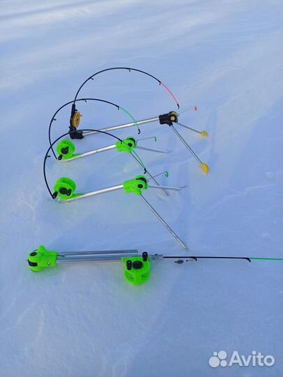 Зимняя самоподсекающая удочка Улитка