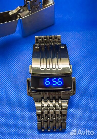 Часы дизель хищник diesel predator чёрные
