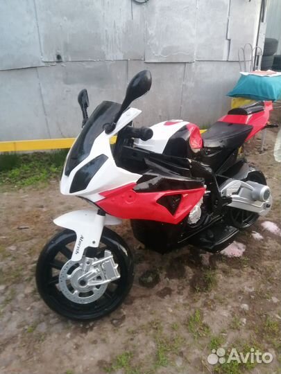 Электрический мотоцикл детский