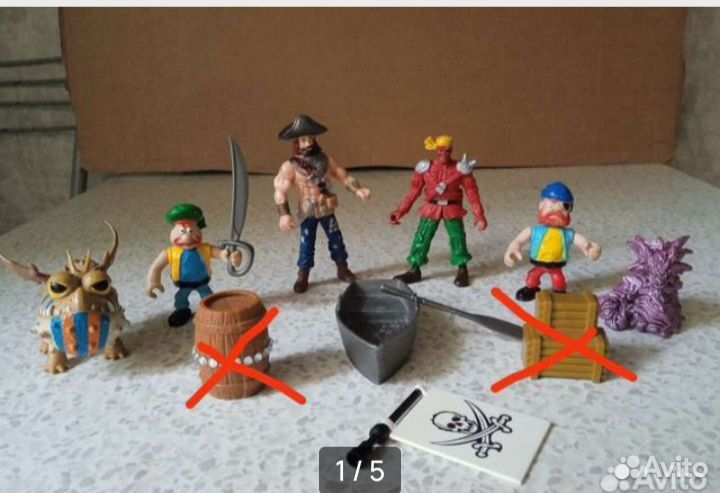 Пираты, игрушки