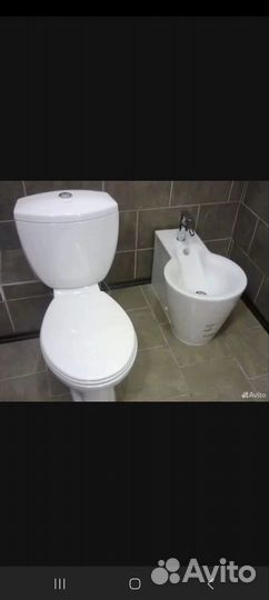 Монтаж унитаза