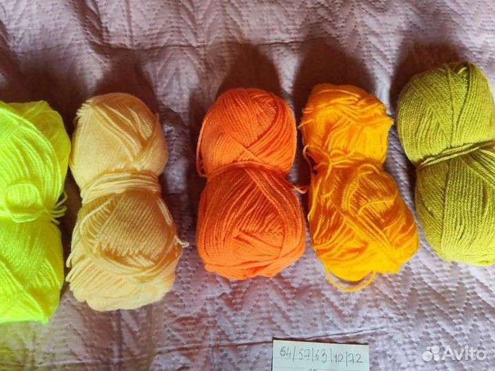 Пряжа акрил (Семёновская пряжа) бу