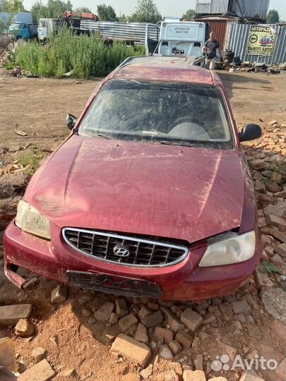 Капот Hyundai Accent 2