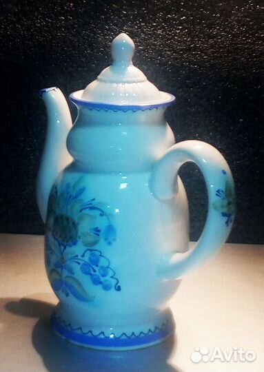 Заварочный чайник ручной росписью СССР