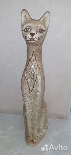 Статуэтка кошка /шамот