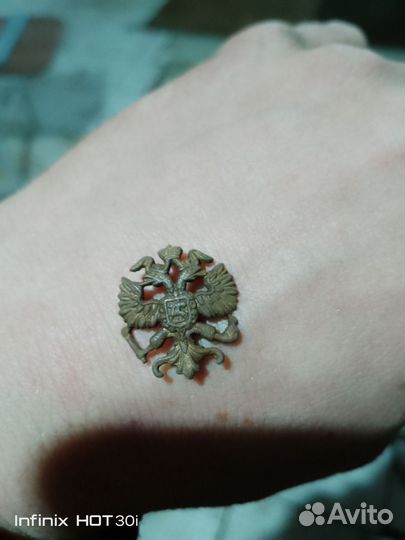 Кокарда орел петлица риа