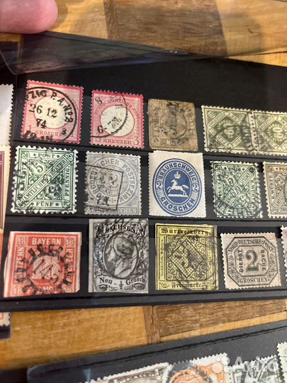 Коллекция старинных почтовых марок