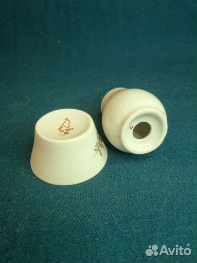 Солонка и перечница Дулёво СССР