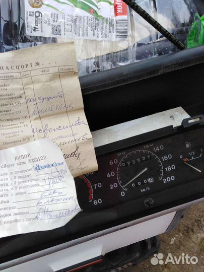 Приборная панель ваз 2110