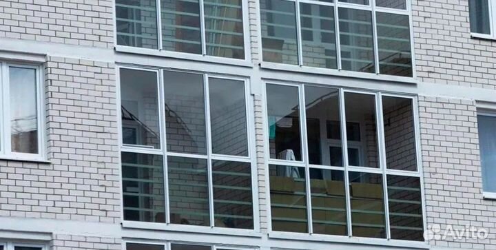 Холодное остекление балкона. Рассрочка без банка