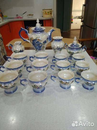 Чайно кофейный сервиз