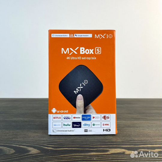 SMART tv приставка MX 10 4K