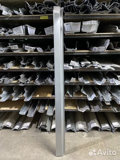 Порог левый Skoda Fabia 2007-2014 (1мм)