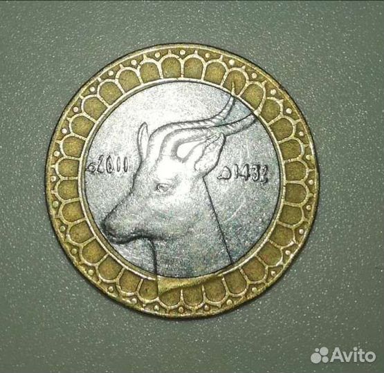 Алжир 50 динаров 2011 газель