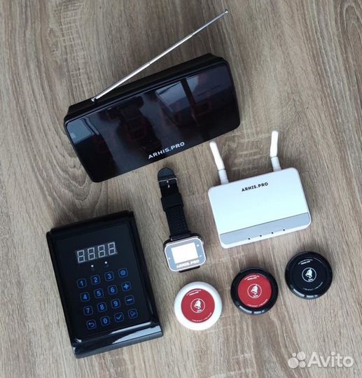 Кнопка вызова официанта системы вызова персонала