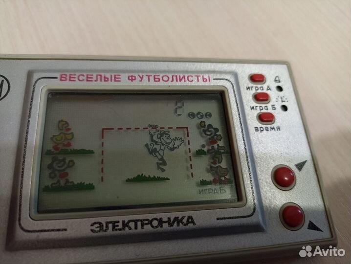 Игра Электроника СССР Веселые футболисты
