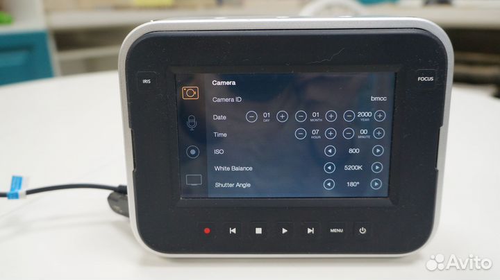 Blackmagic Cinema Camera 2.5k +Yongnuo 35mm + ssd