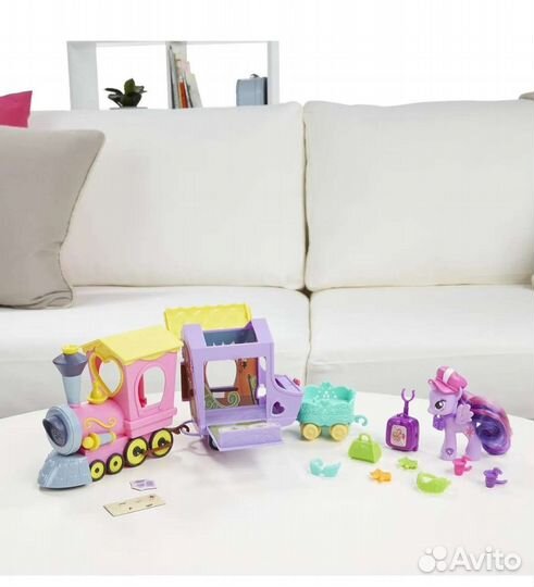 My little pony с поездом дружбы