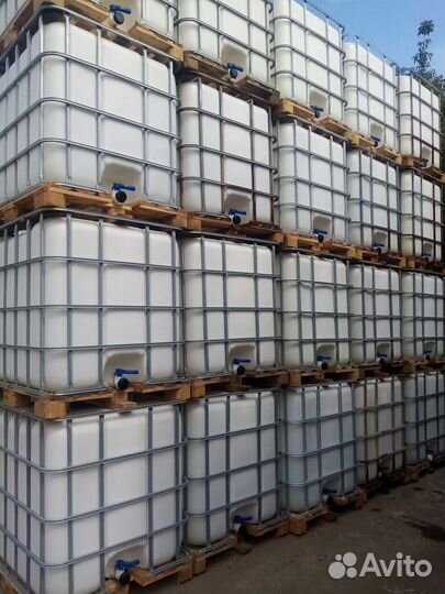 Еврокуб б/у 1000 л. промытый, 2 категории