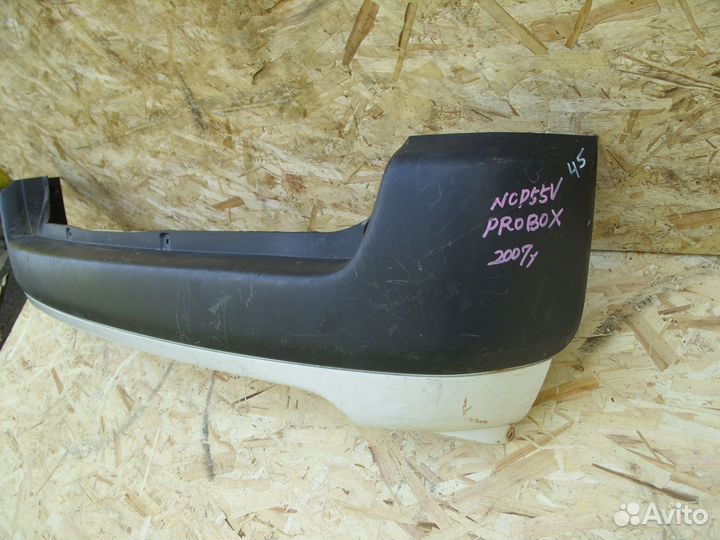 Бампер задний Toyota Probox ncpnlpnspnhp Текстура