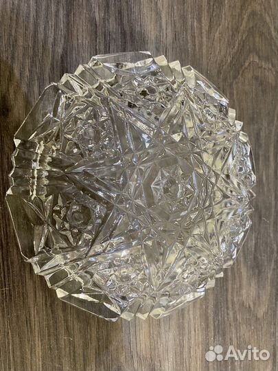 Хрустальная пепельница СССР