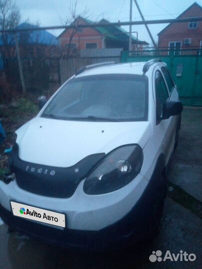 Chery IndiS (S18D) 1.3 МТ, 2012, битый, 170 000 км
