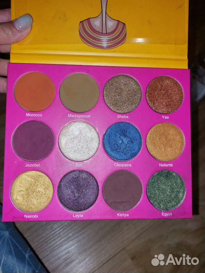 Палетка теней juvia's place