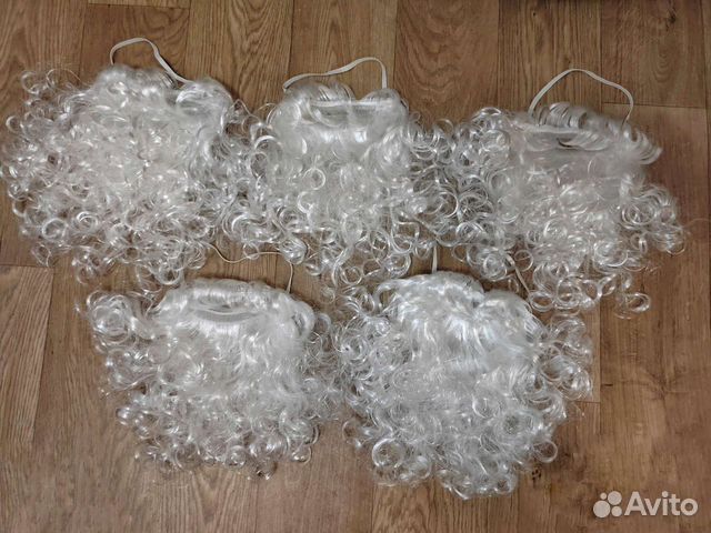 Борода деда мороза новая