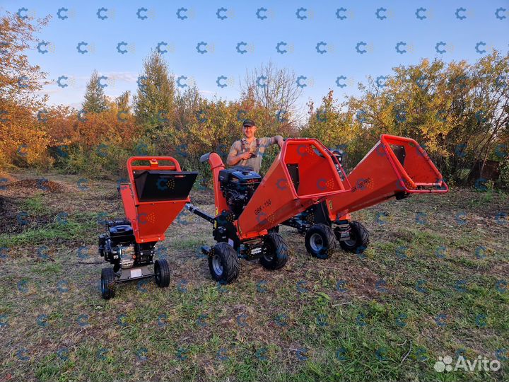 Измельчитель веток бензиновый