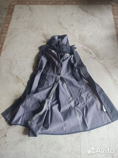 Плащ накидка милицейская серого цвета