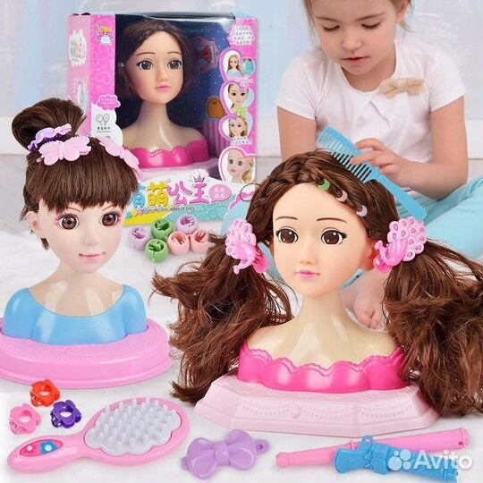 Кукла-манекен для создания причесок