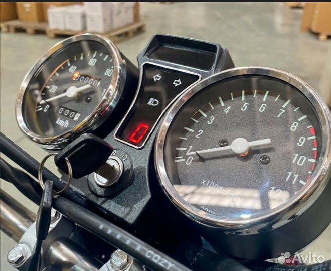 Мопед VMC riva - II RX (125сс) LED Full