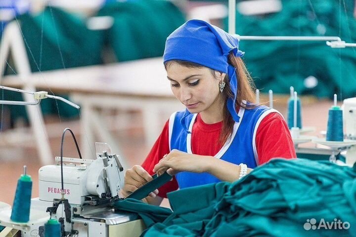 Швеи на спецодежду с еженедельной оплатой