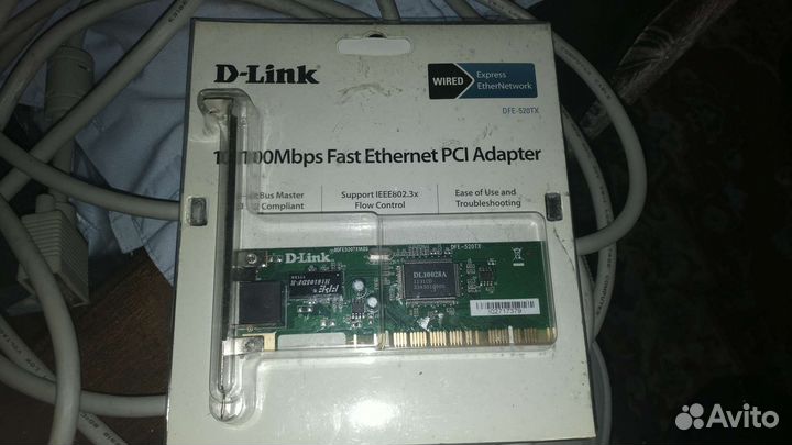 Сетевой адаптер d-link dfe-520tx
