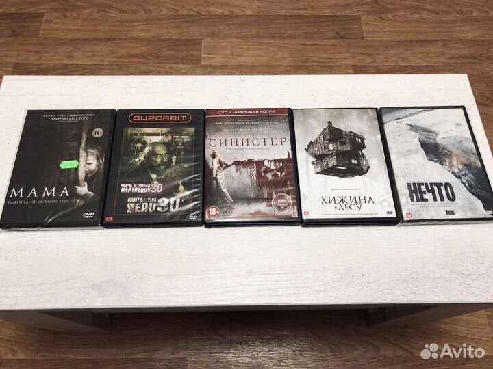 DVD диски, лицензия (5 шт.)