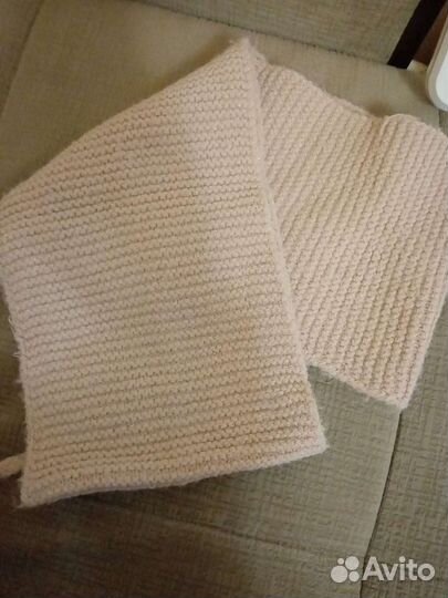 Комплект шапка и снуд для девочки