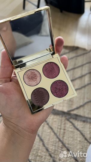 Тени revolution pro crystal eye quad pink topaz