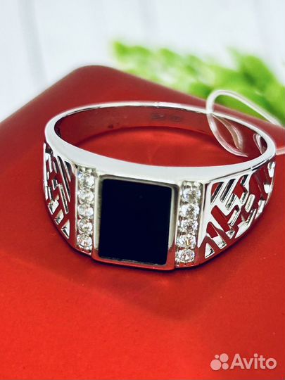 Серебряная печатка проба 925 Арт.007065420123