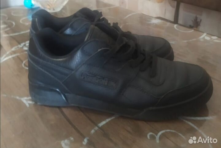 Мужские кожаные полуботинки