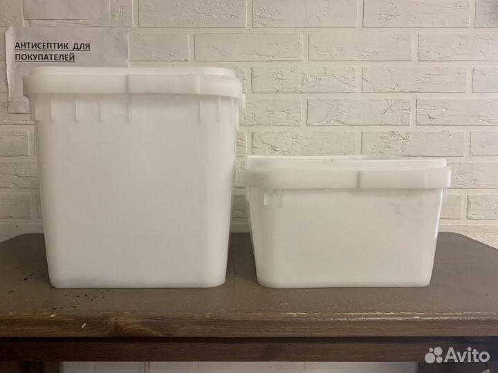 Контейнер, емкость пластиковая для мёда