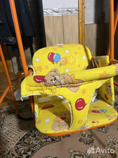 Детская качель напольная