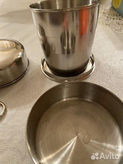 Стакан походный складной