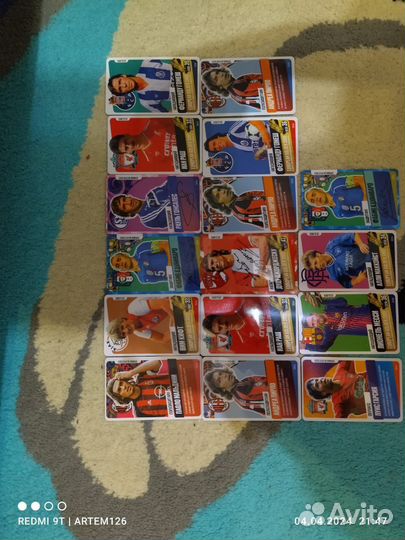 Футбольные карточки драксус kidaki