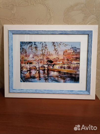 Рим, акварель 32*41