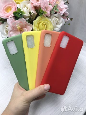 Чехол силиконовый Samsung A41