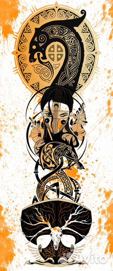 Эскиз татуировки на заказ