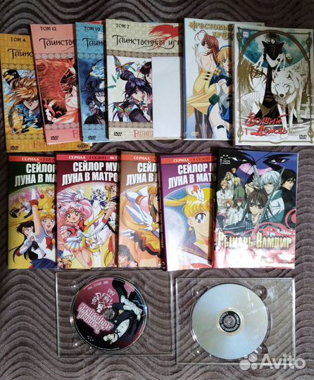 Диски аниме dvd